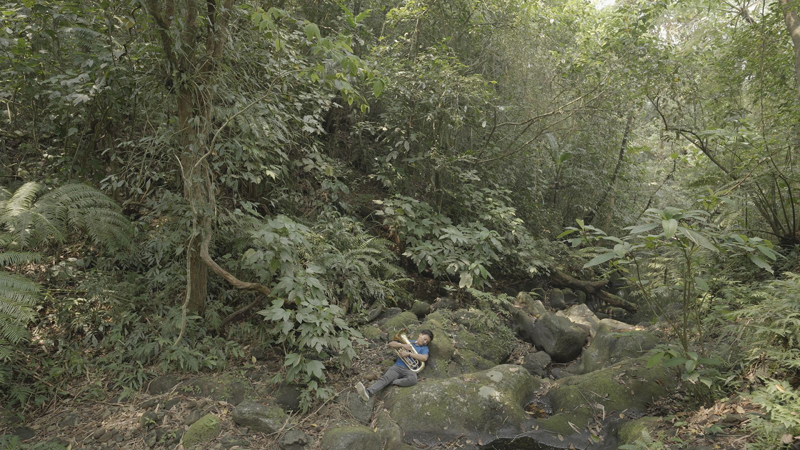 Still from ‘Kung ang Makagiginhawa ay Matingnan ng Ating mga Mata’ (‘Should the Source of Fulfillment Be Seen with Our Eyes’), 2024, 4K, video, colour, sound by Mark Salvatus (Image: Courtesy of NCCA - PAVB)