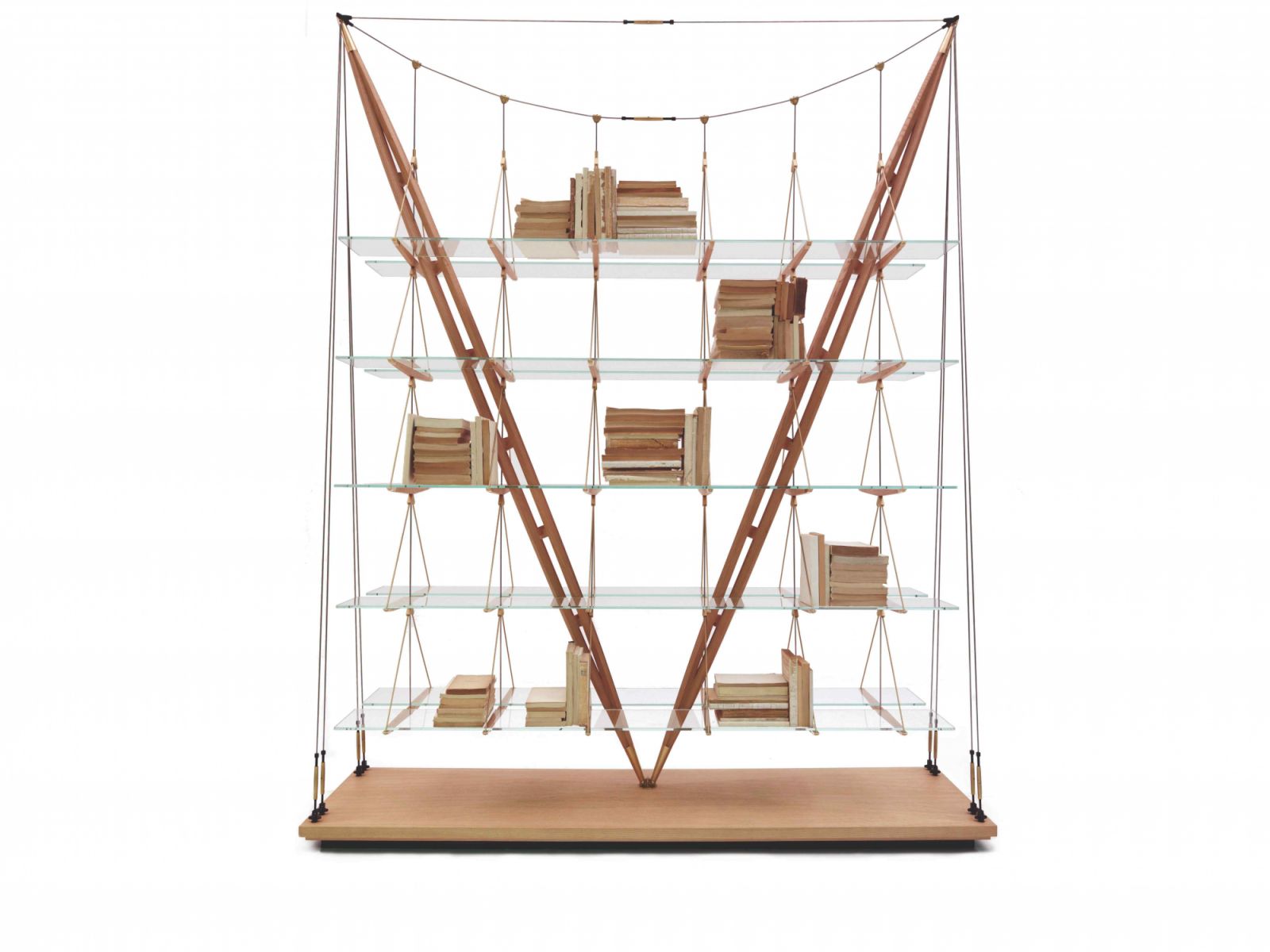 The Veliero bookcase by Franco Albini (Photo: Cassina)