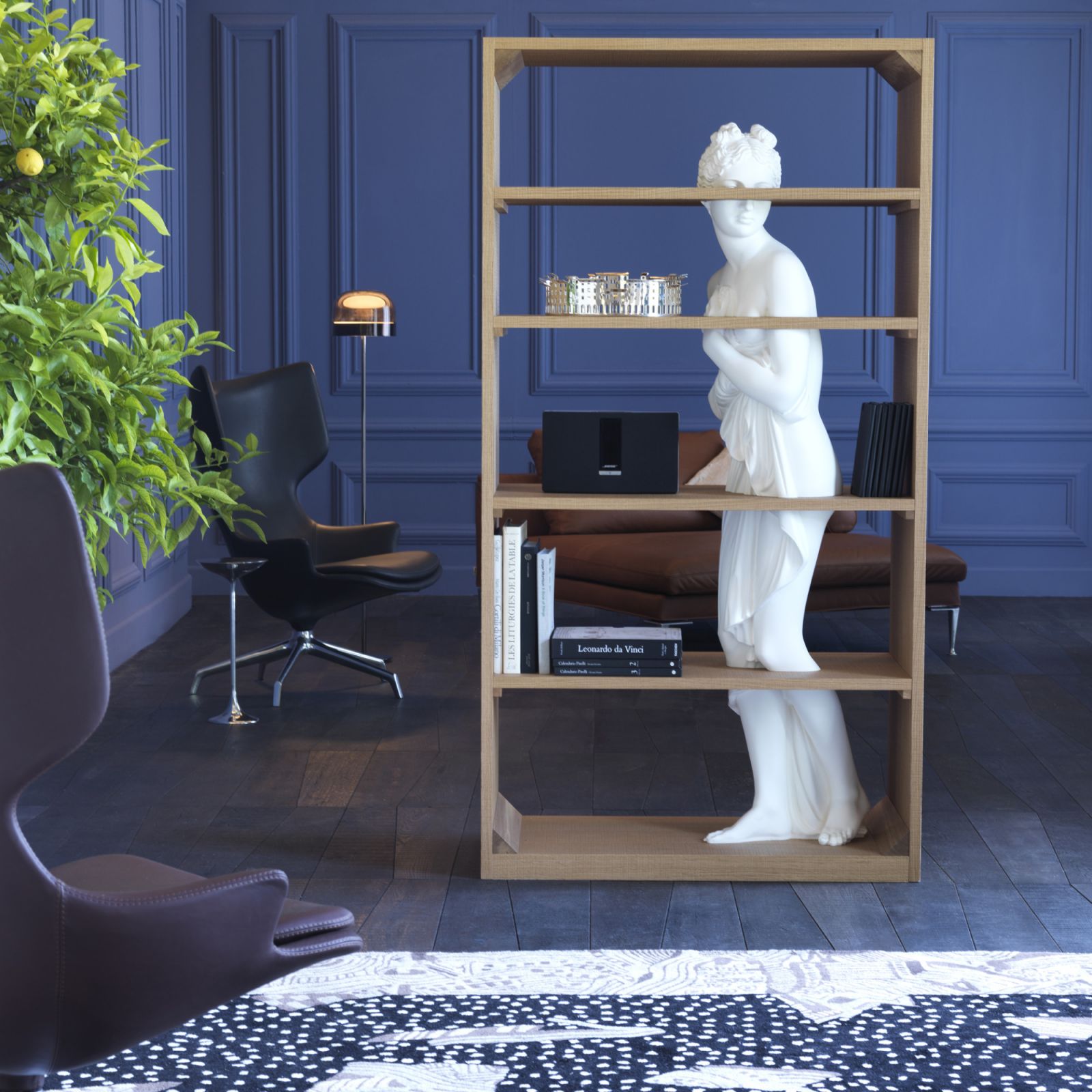 Fabio Novembre's Venus bookcase is a captivating fusion of functionality and artistry (Photo: Courtesy of Driade)