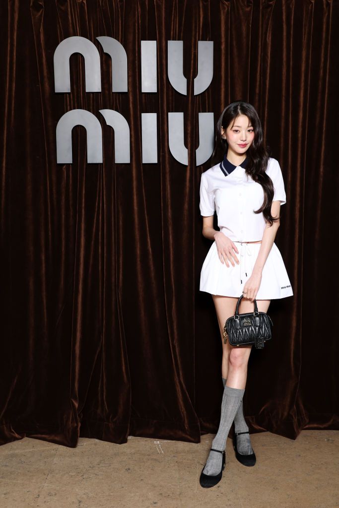 PARIS, FRANCE - MARCH 05: Won Young Jang attends the Miu Miu Womenswear Fall/Winter 2024-2025 show as part of Paris Fashion Week on March 05, 2024 in Paris, France. (Photo by Pascal Le Segretain/Getty Images for Miu Miu)