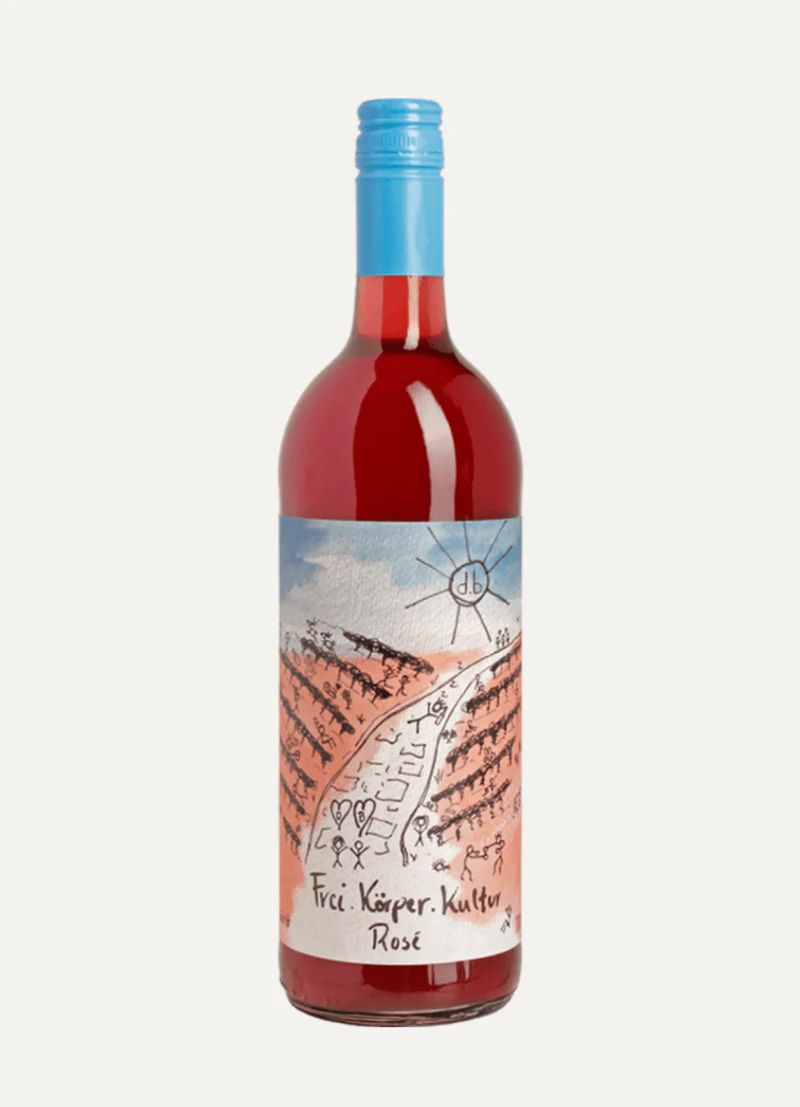 DB Schmitt FKK Rosé 2021, a biodynamic rosé (Photo: Vyne)