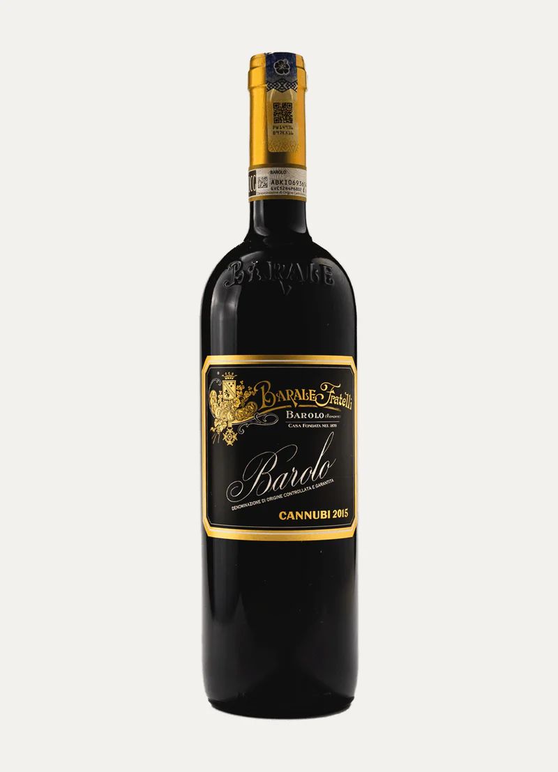 Barale Fratelli Barolo Cannubi DOCG 2015 (Photo: Vyne)