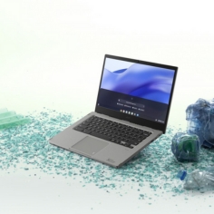 The Acer Chromebook Vero 514 has a body made up of 30 per cent post-consumer recycled plastic (Photo: Acer)