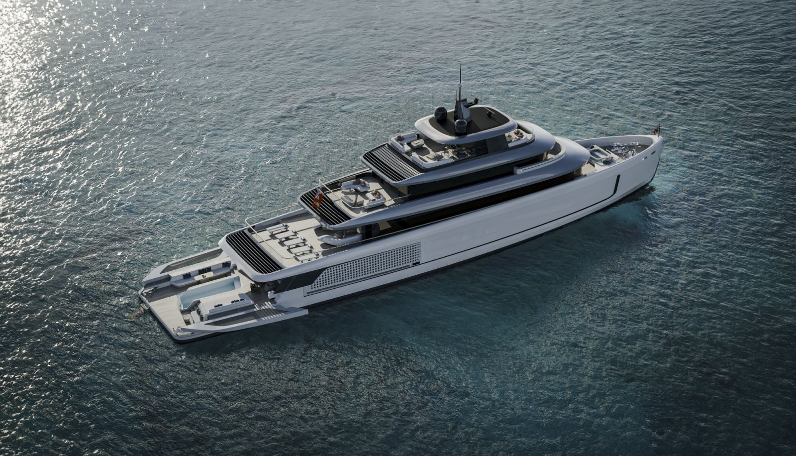 Aerial view of the B.Yond 55M