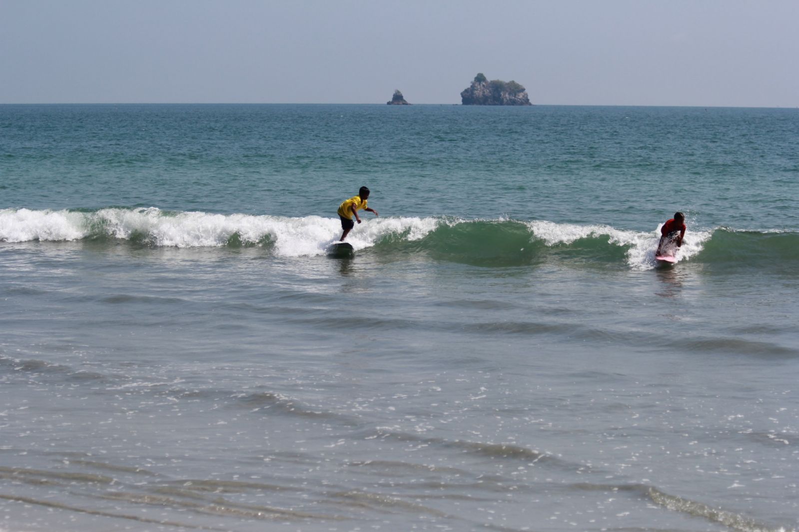 Surfing at Koh Phayam