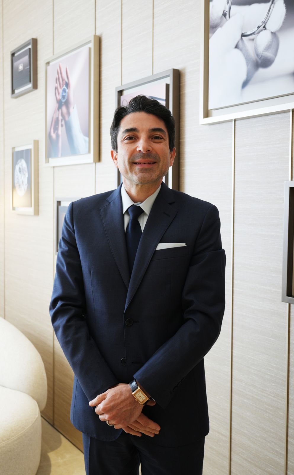 TimeVallée時光天地總裁Michael Guenoun特地來台參與開幕儀式。(Photo: TimeVallée)