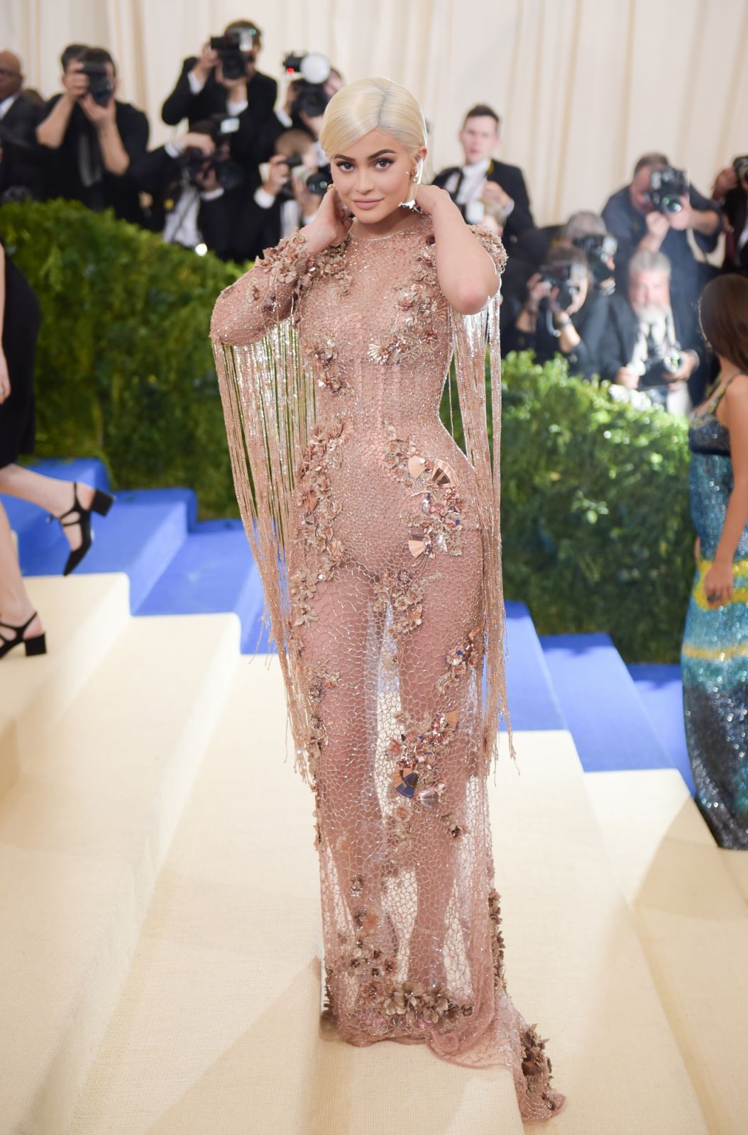 NEW YORK, NY - MAY 01:  Kylie Jenner attends the "Rei Kawakubo/Comme des Garcons: Art Of The In-Between" Costume Institute Gala at Metropolitan Museum of Art on May 1, 2017 in New York City.  (Photo by J. Kempin/Getty Images)