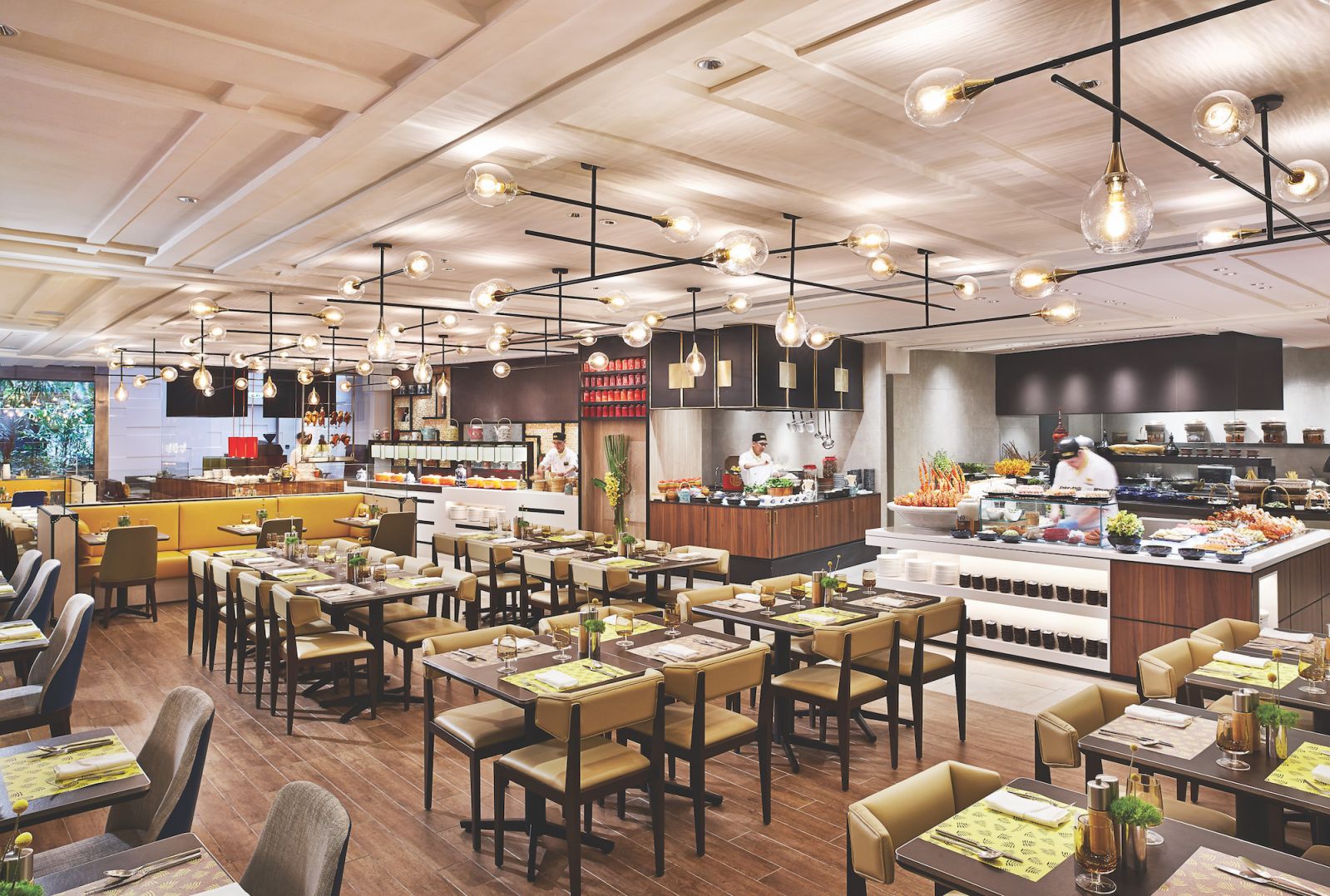 The interior of Lemon Garden (Photo: Shangri-La Kuala Lumpur)