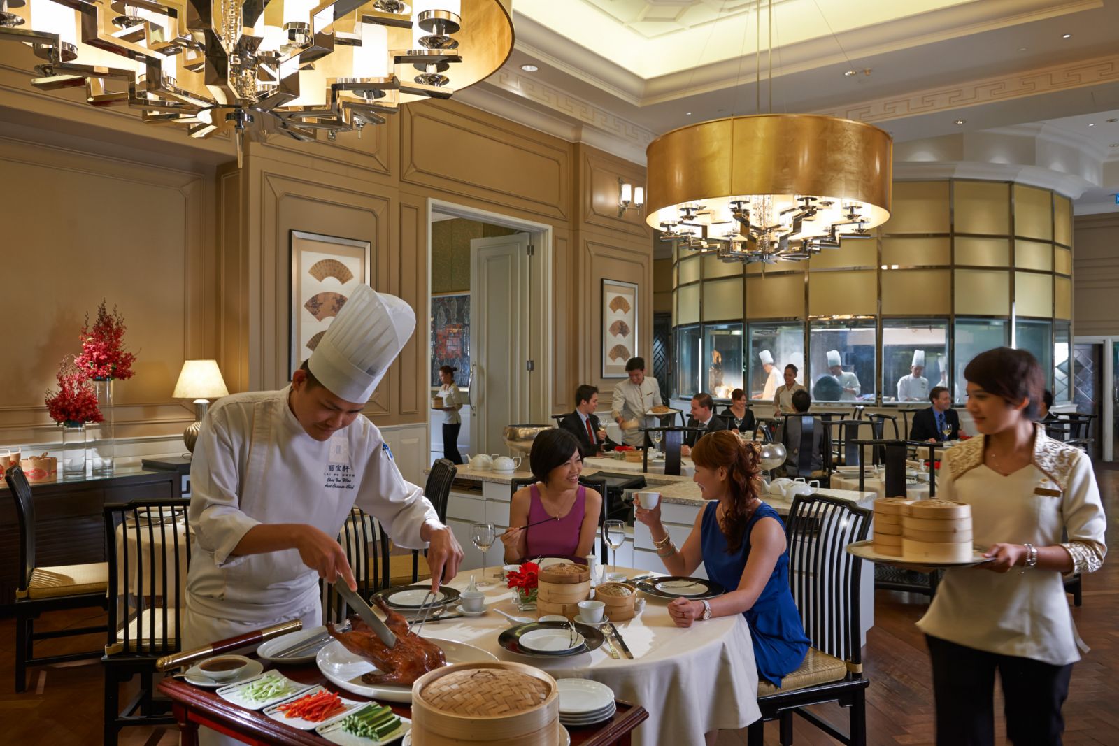 The interior of Lai Po Heen (Photo: Mandarin Oriental Kuala Lumpur)