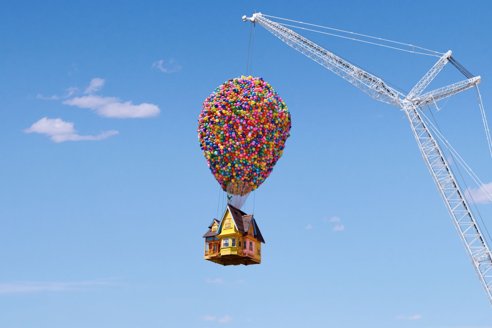 The exterior of the house from ‘Up’