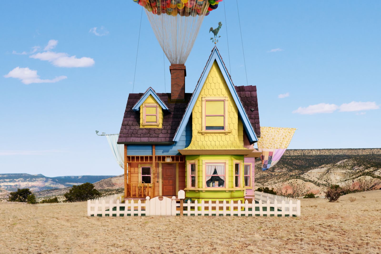 The exterior of the house from ‘Up’