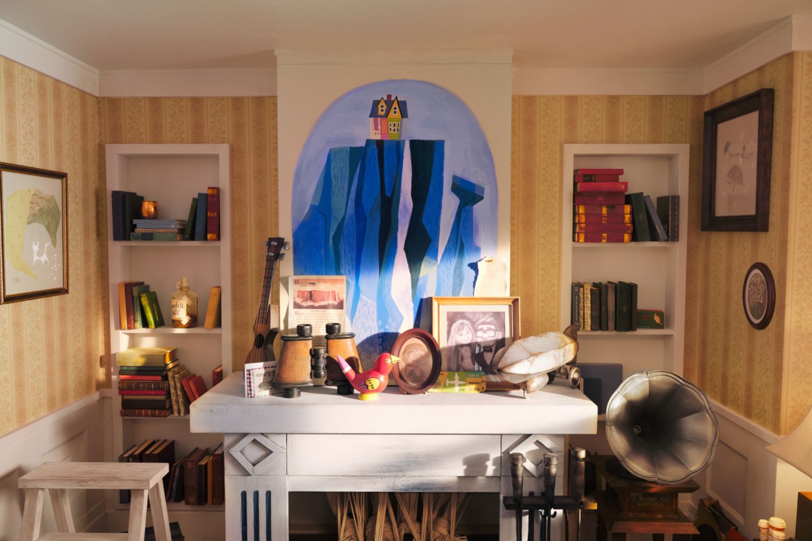 Inside the house from ‘Up’