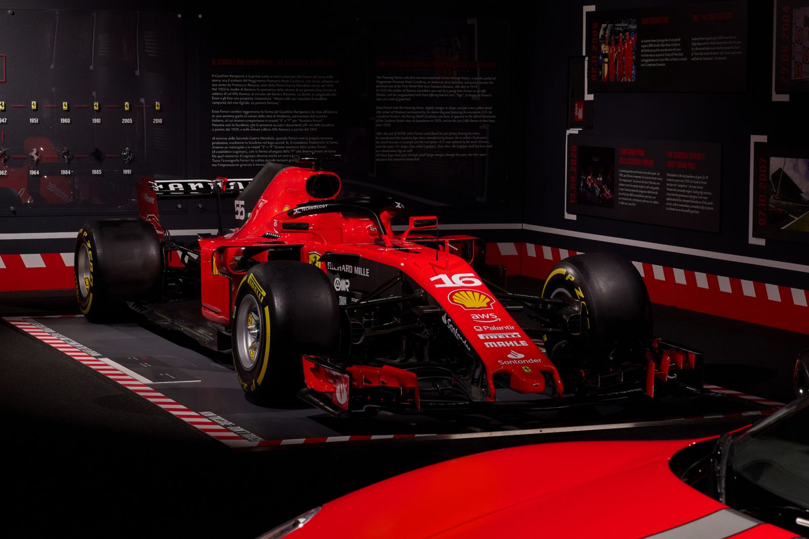 Inside the Ferrari Museum