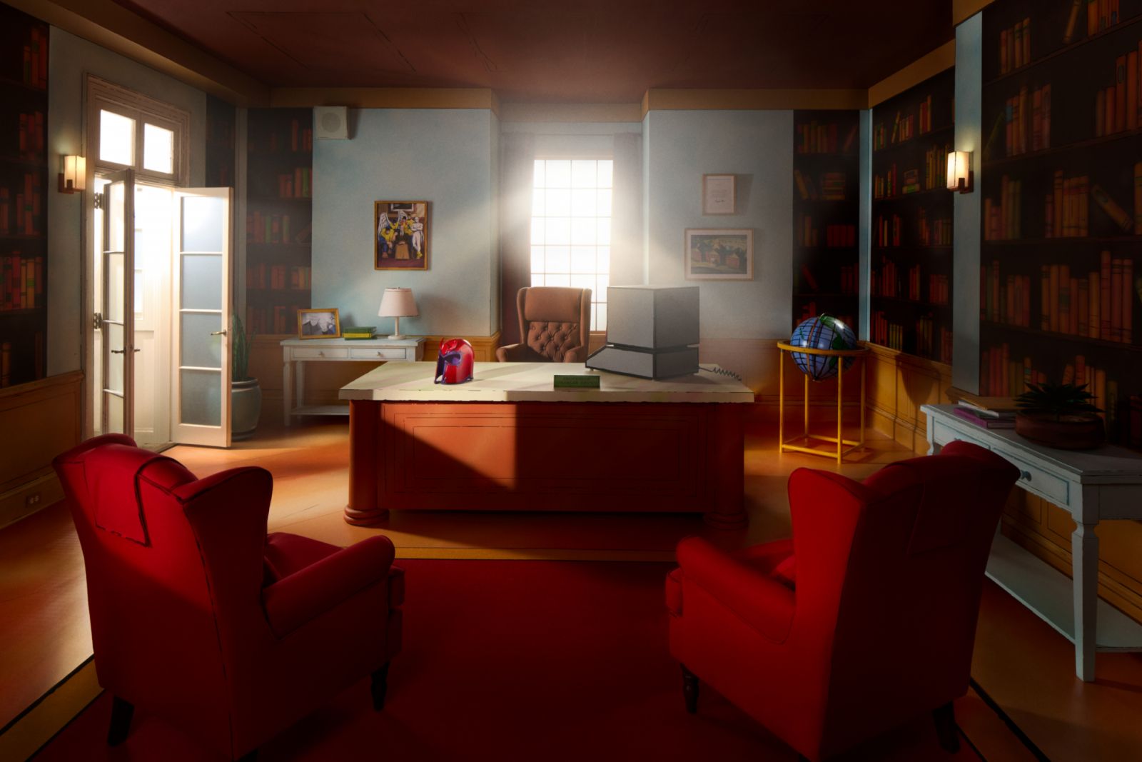 The interior if the X-Mansion