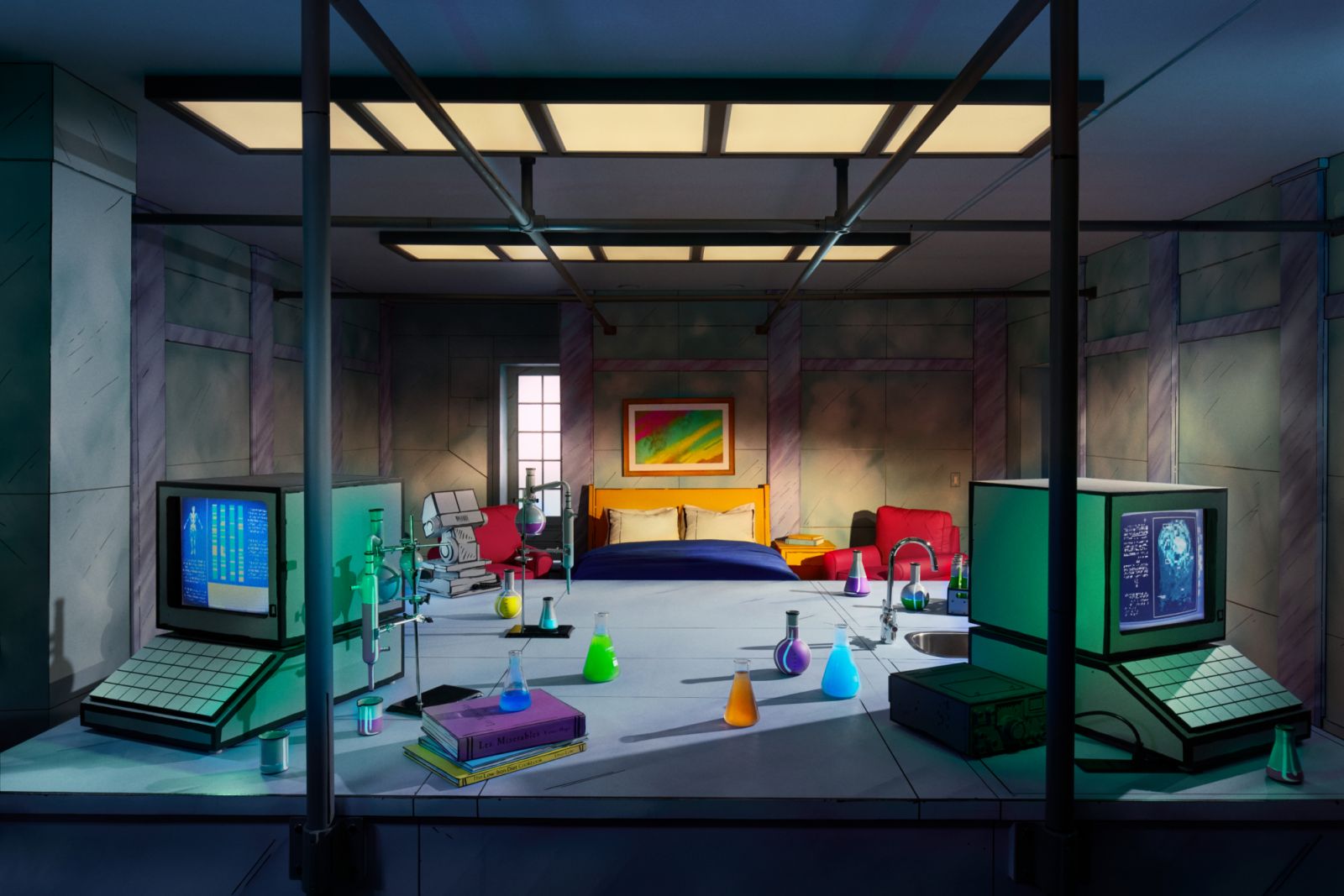 The interior if the X-Mansion