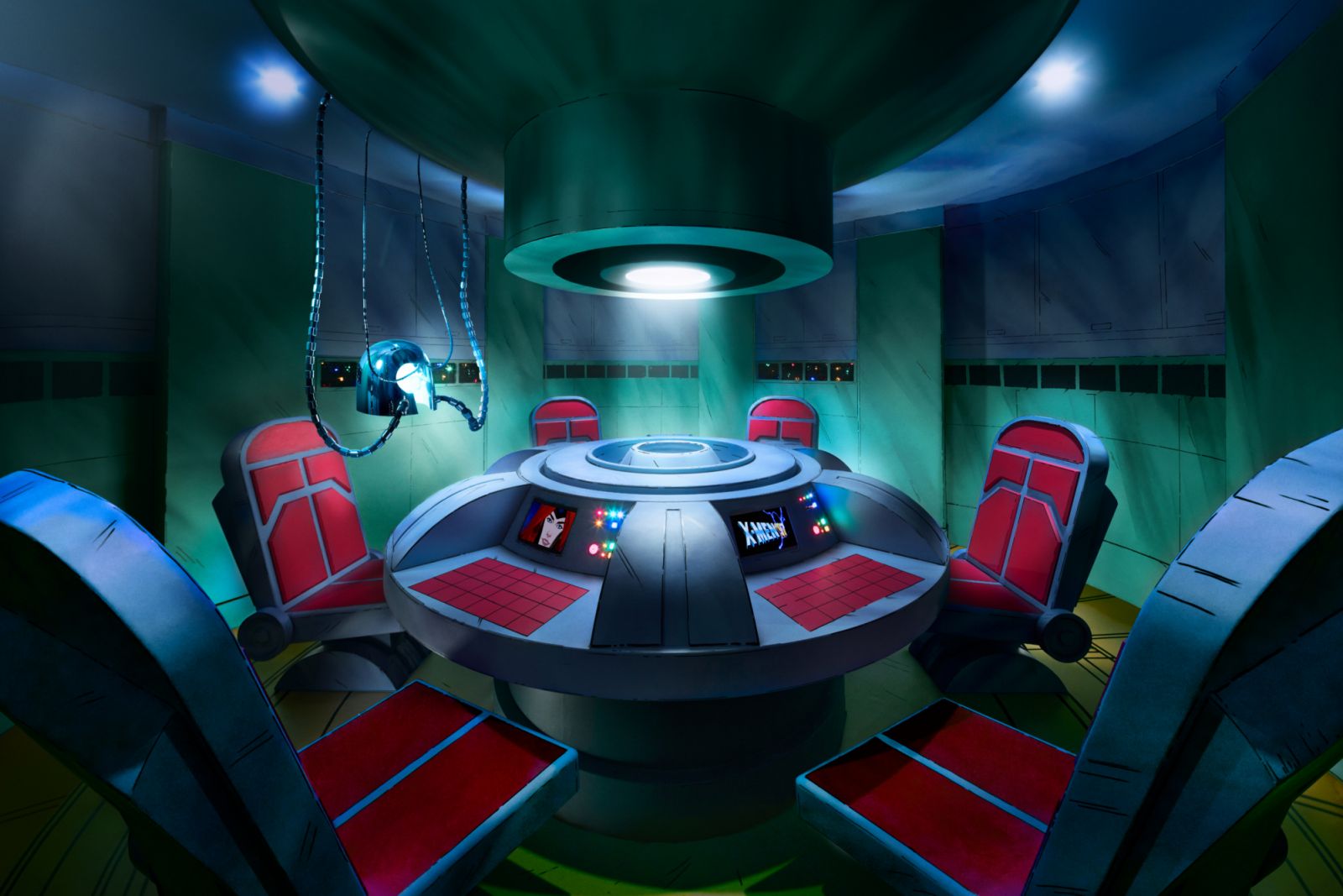 The interior if the X-Mansion