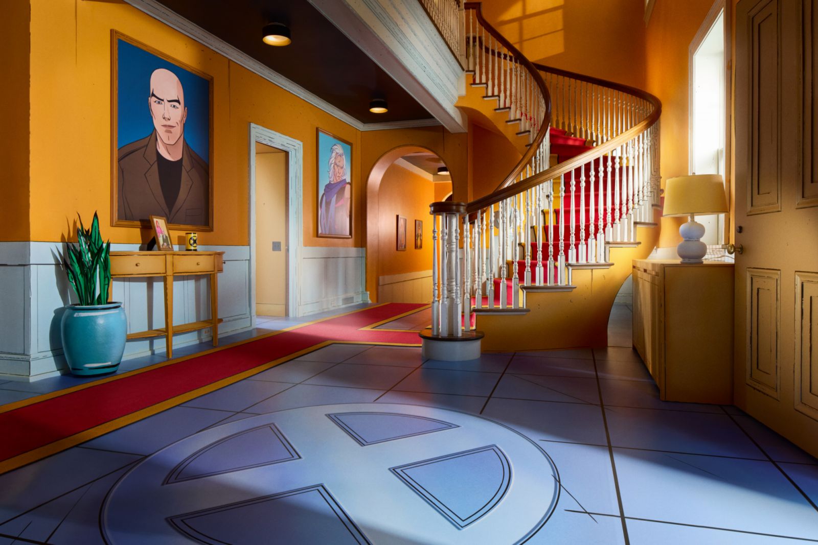 The interior if the X-Mansion