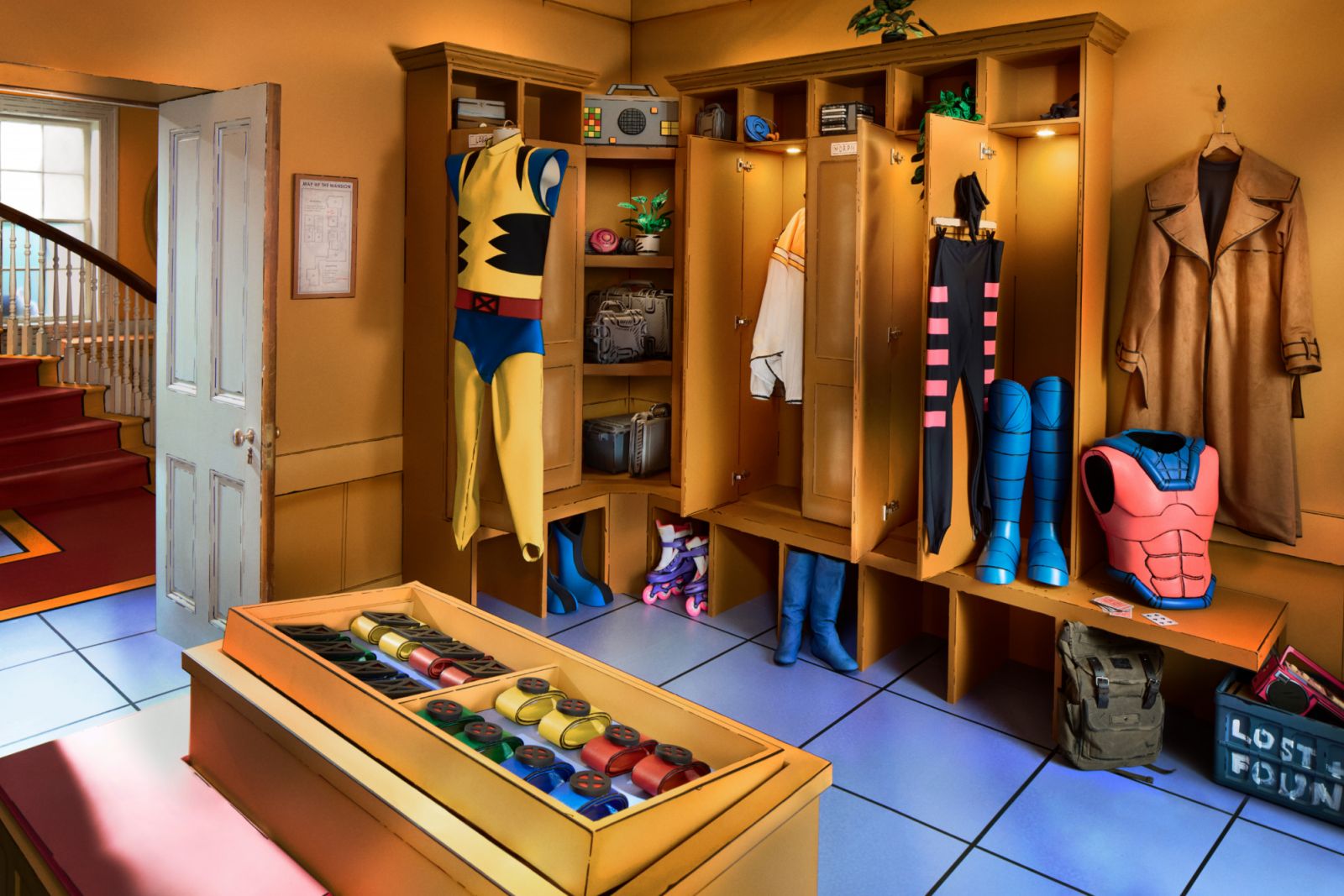 The interior if the X-Mansion