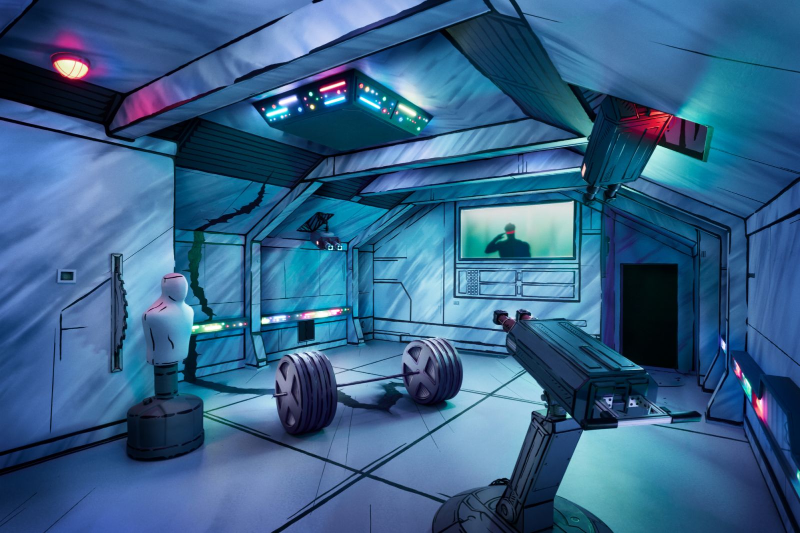 The interior if the X-Mansion