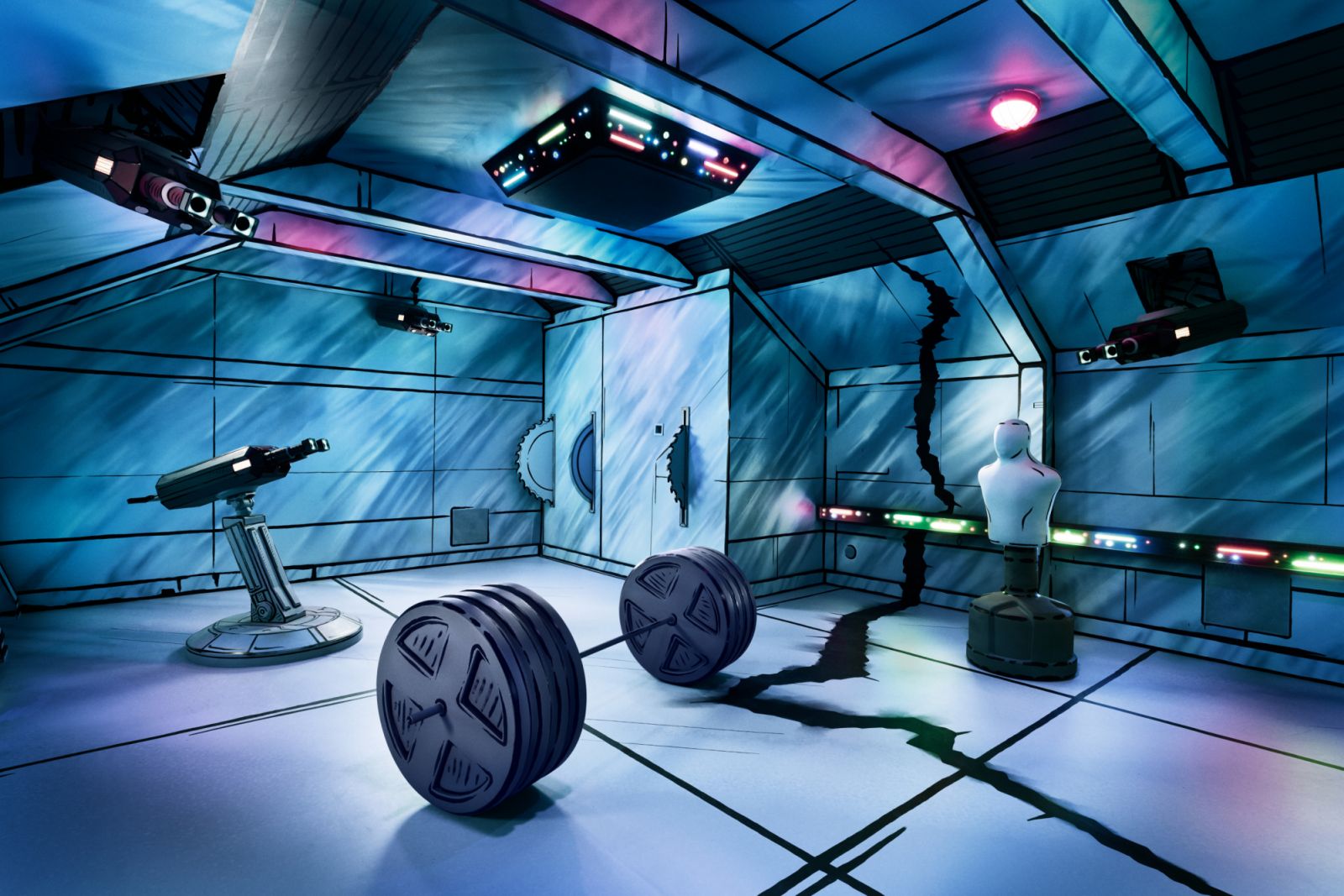 The interior if the X-Mansion