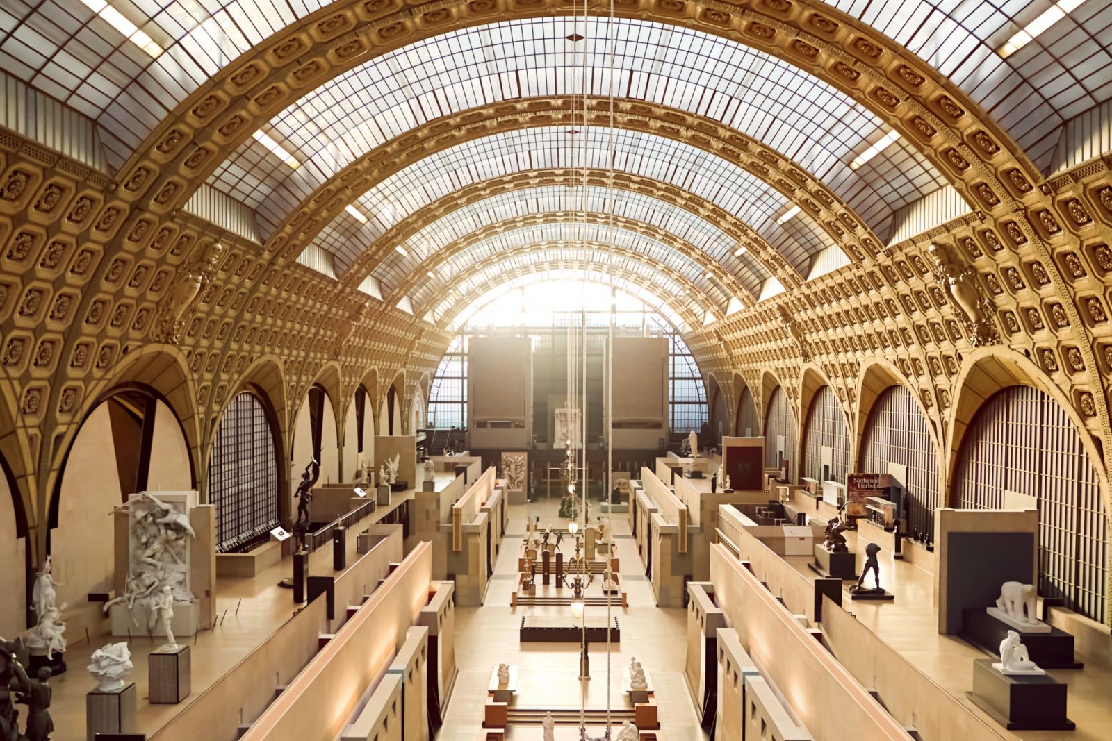The interior of Musée d’Orsay