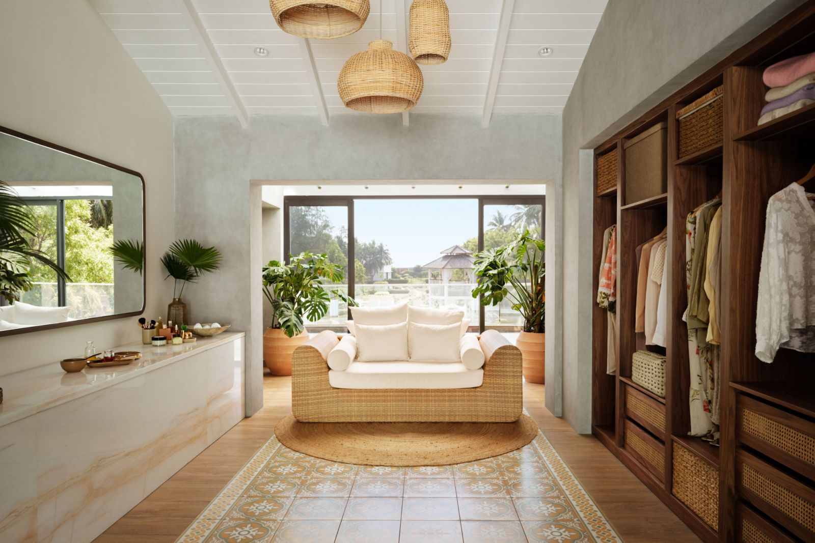 The interior of the Kapoor family home