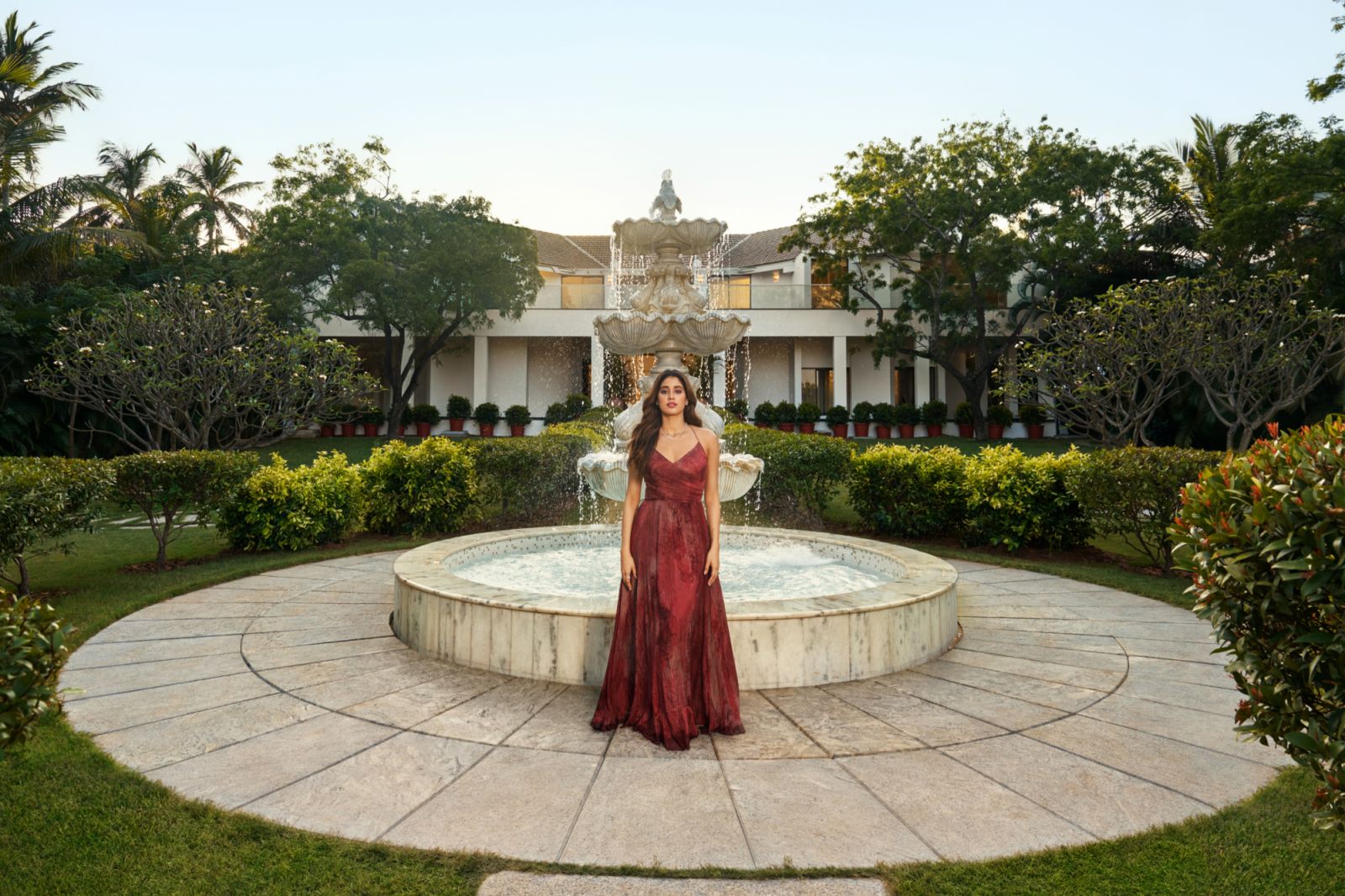 The exterior of the Kapoor family home