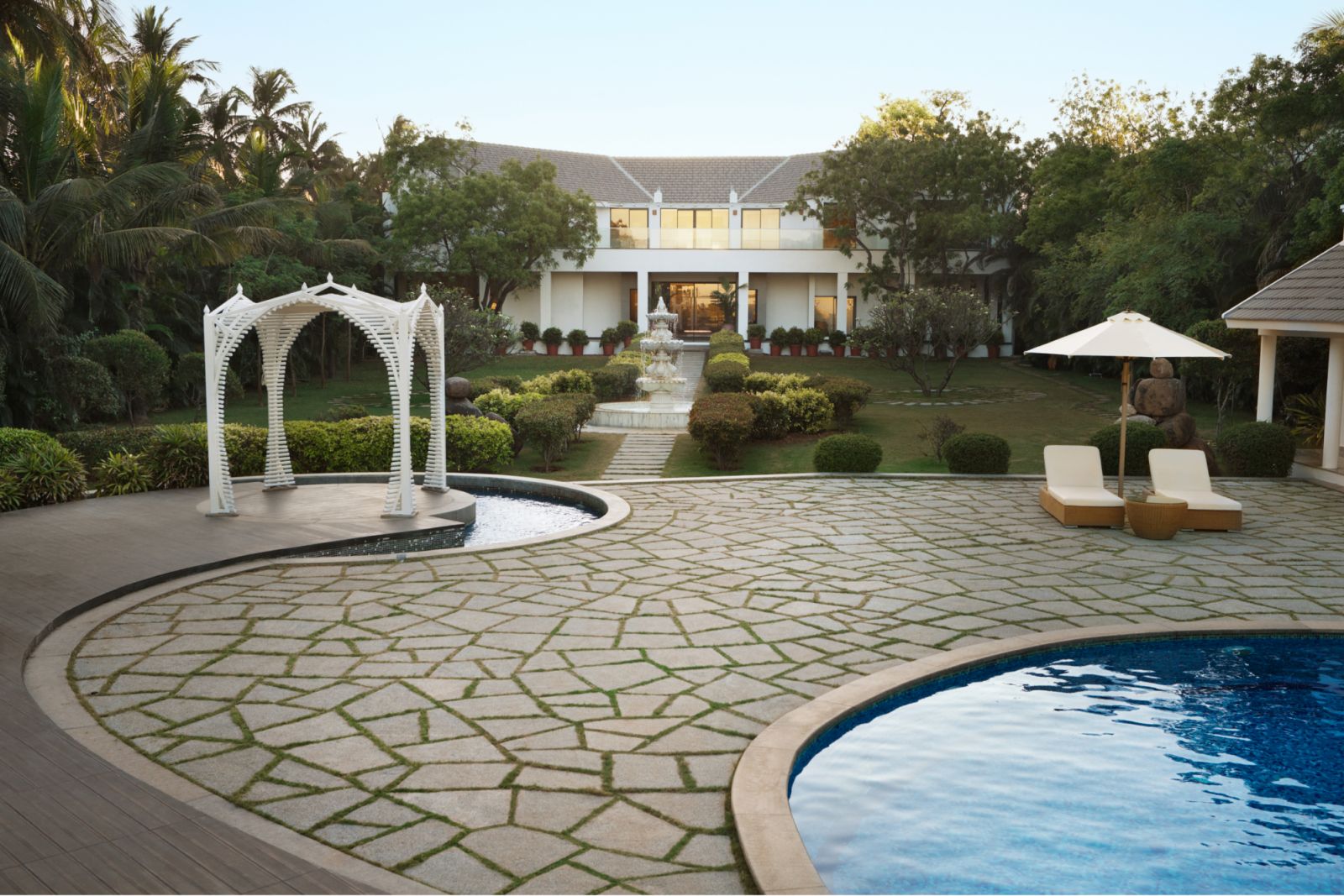 The exterior of the Kapoor family home