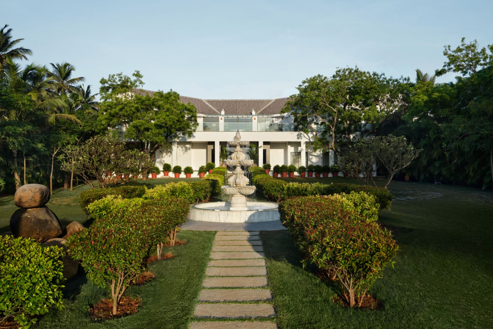 The exterior of the Kapoor family home