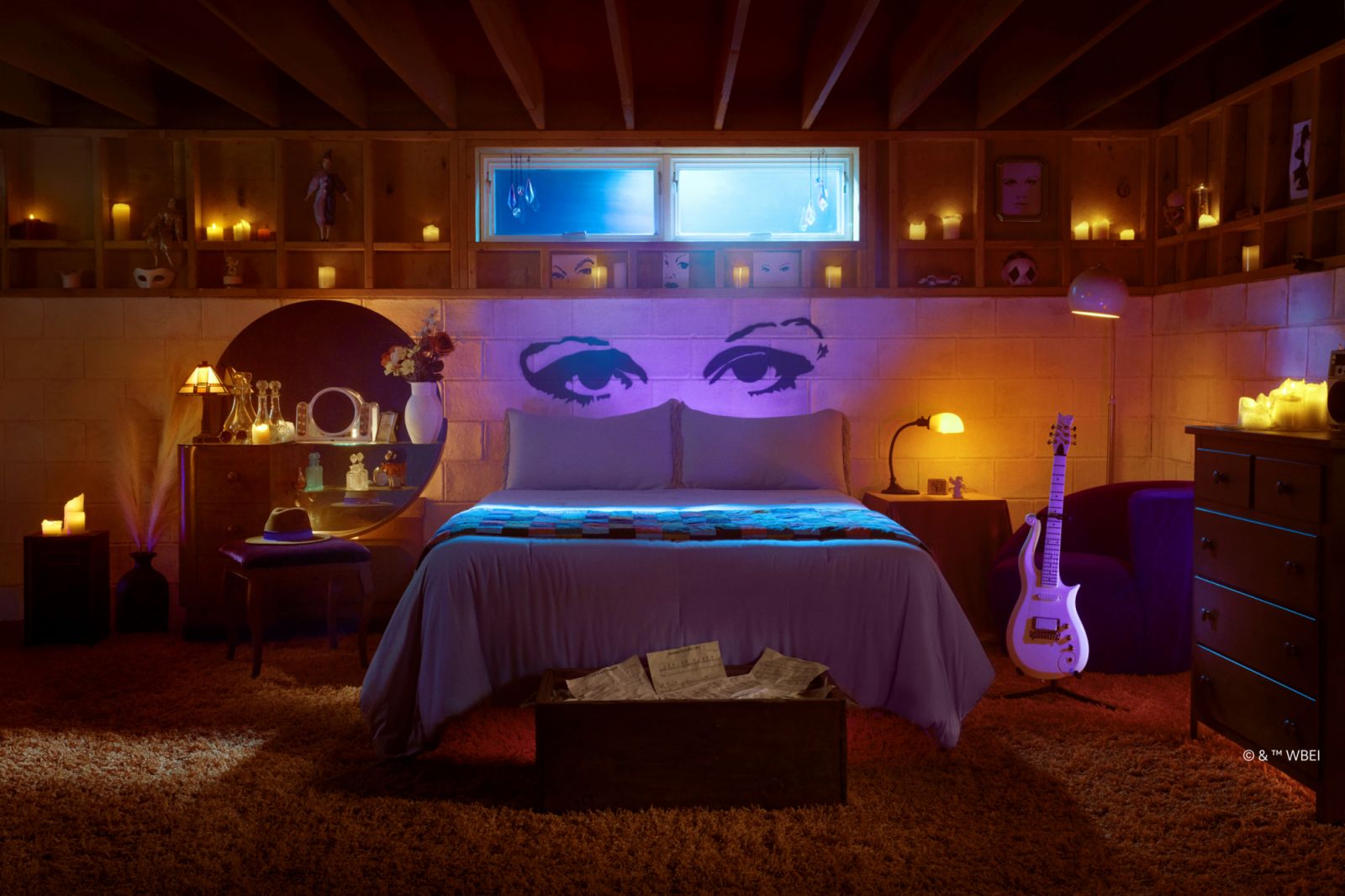 Stay in Prince’s Purple Rain house (Photo: Airbnb)