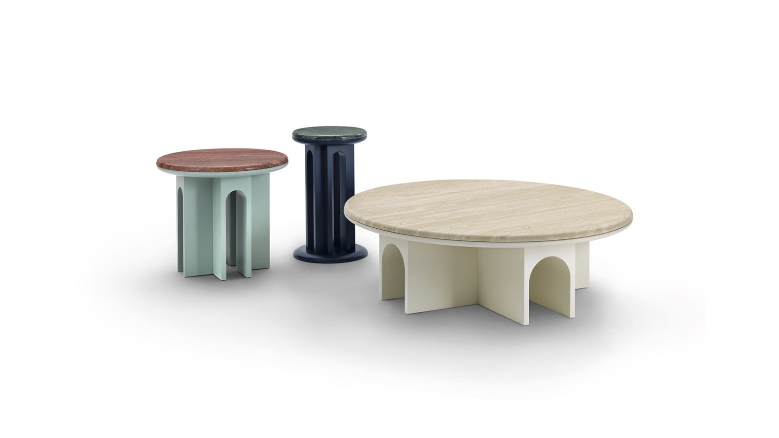 Arcolour small table (Photo:Arflex)