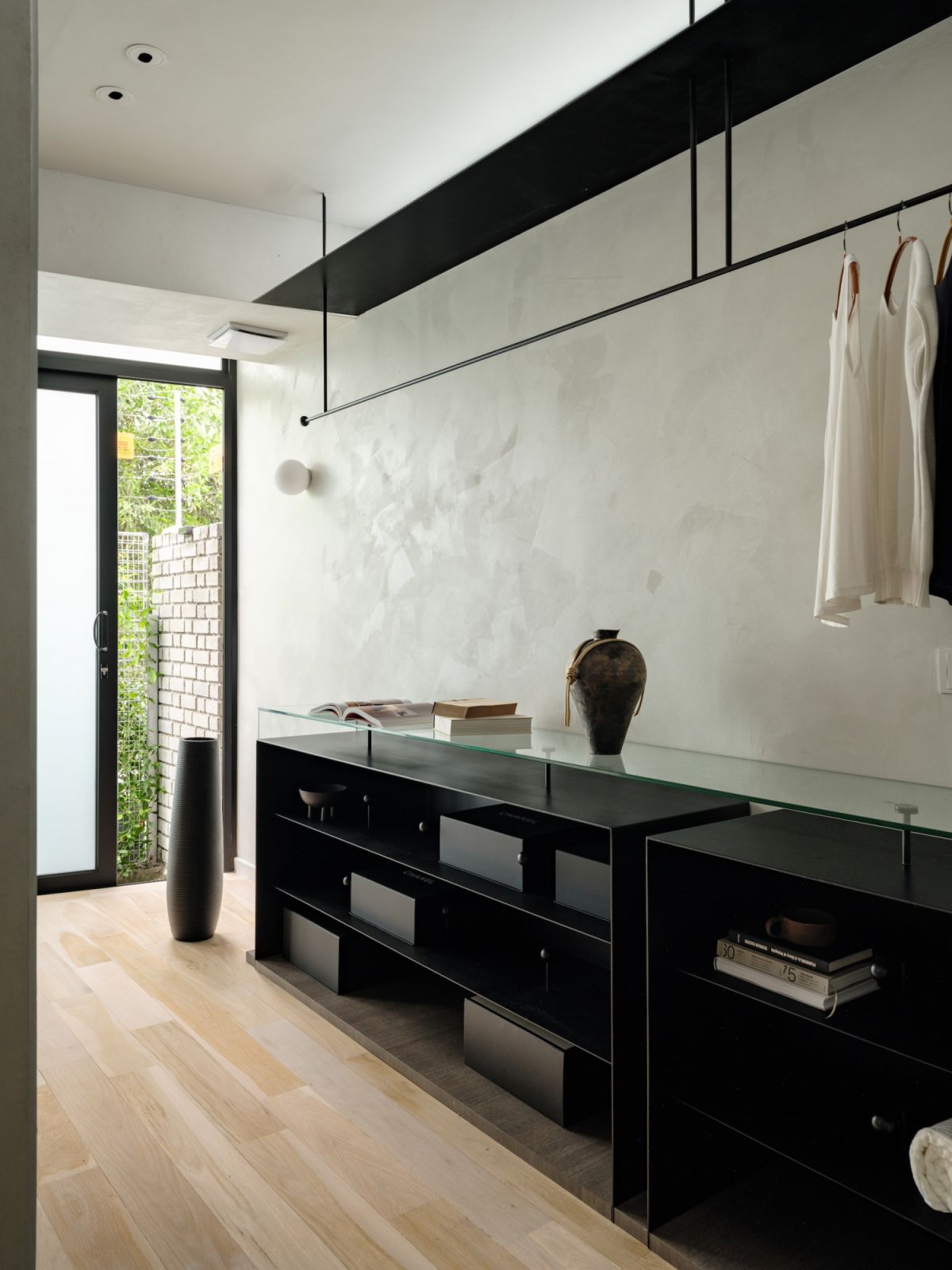 Walk in wardrobe