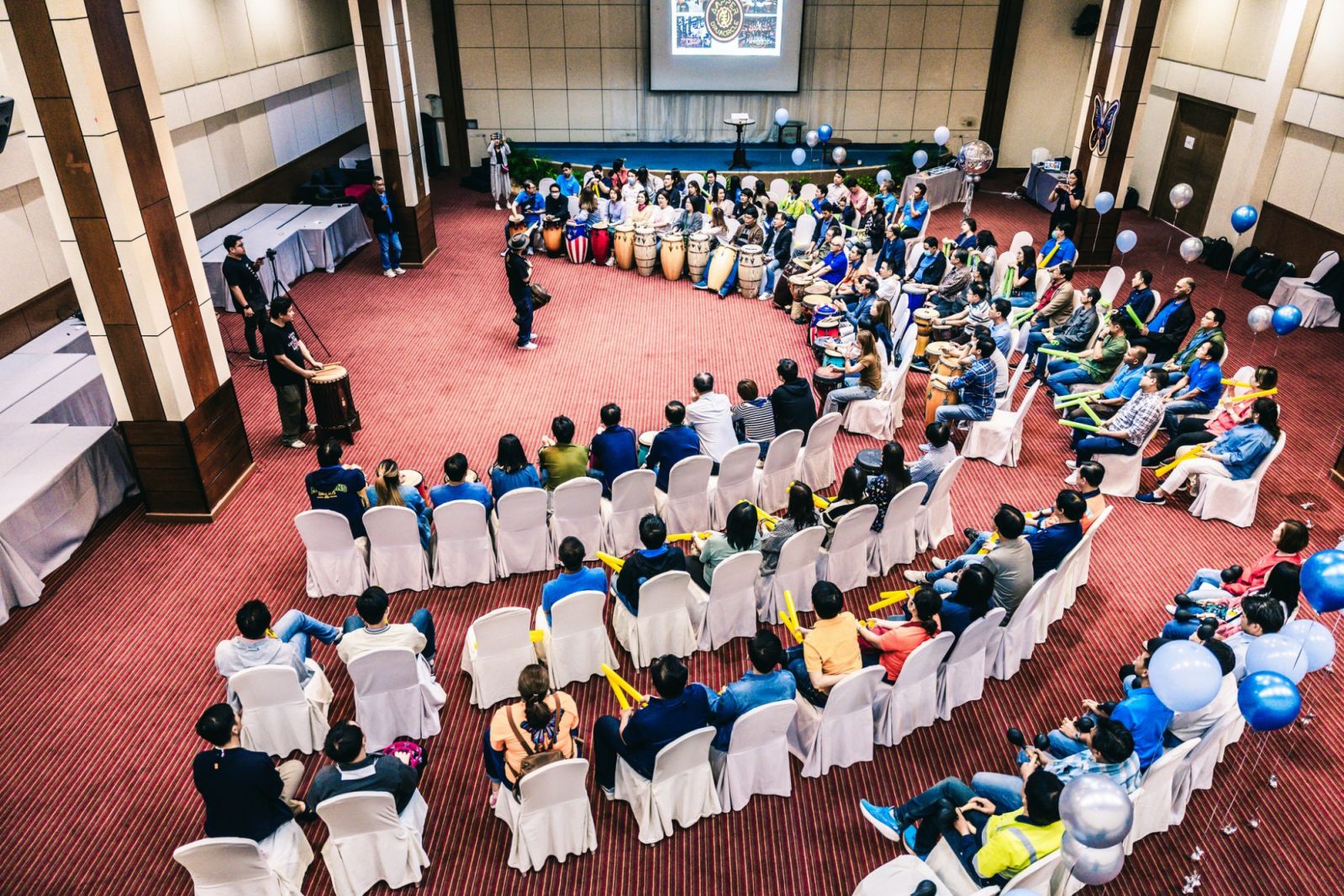 Drum Circle Session by Ampper Drum Circle Thailand
