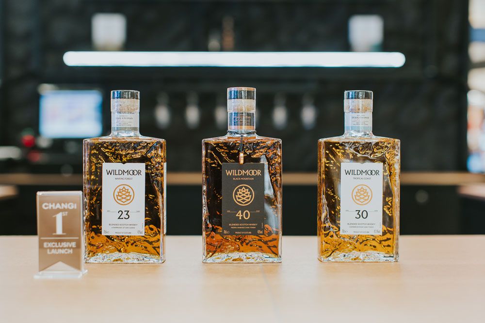 Wildmoor travel retail range is now available at Changi Airport
