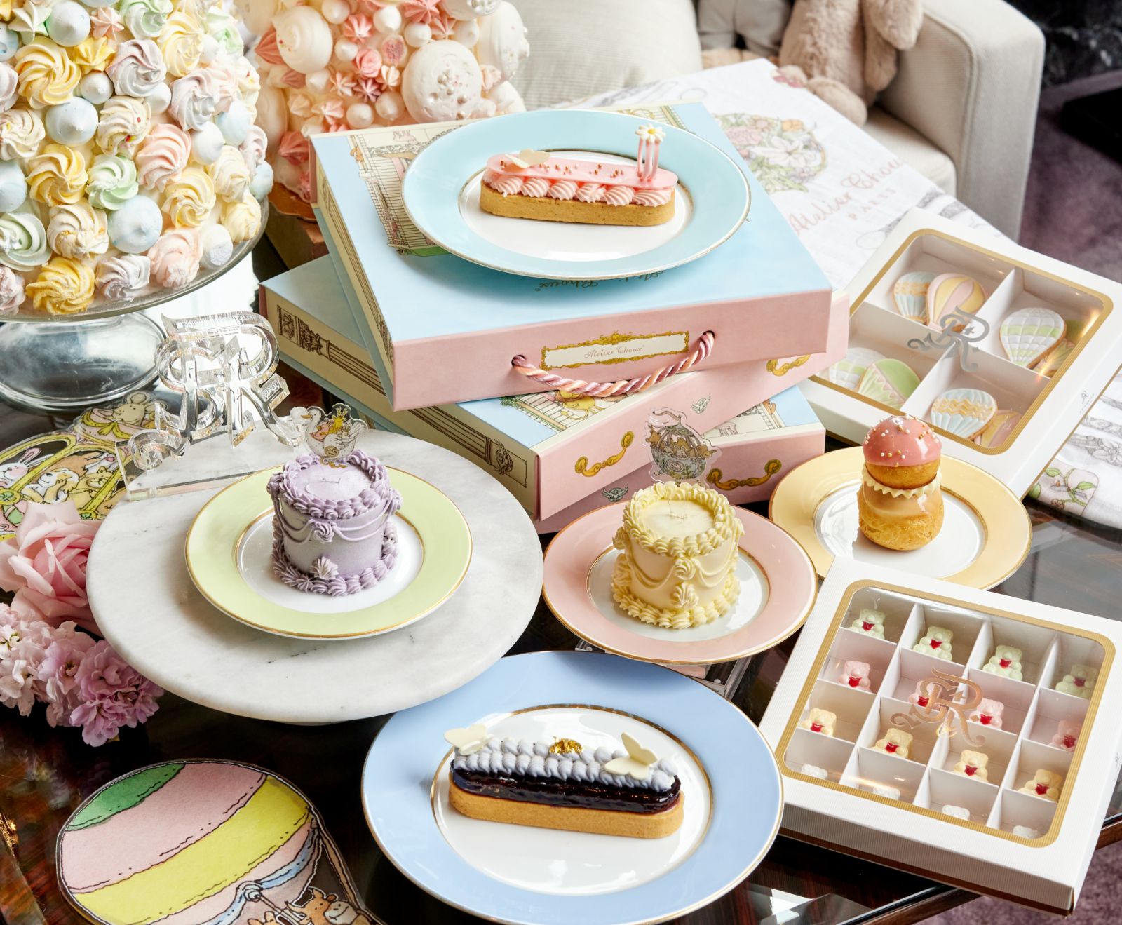 Desserts inspired by Atelier Choux Paris from The St. Regis Kuala Lumpur