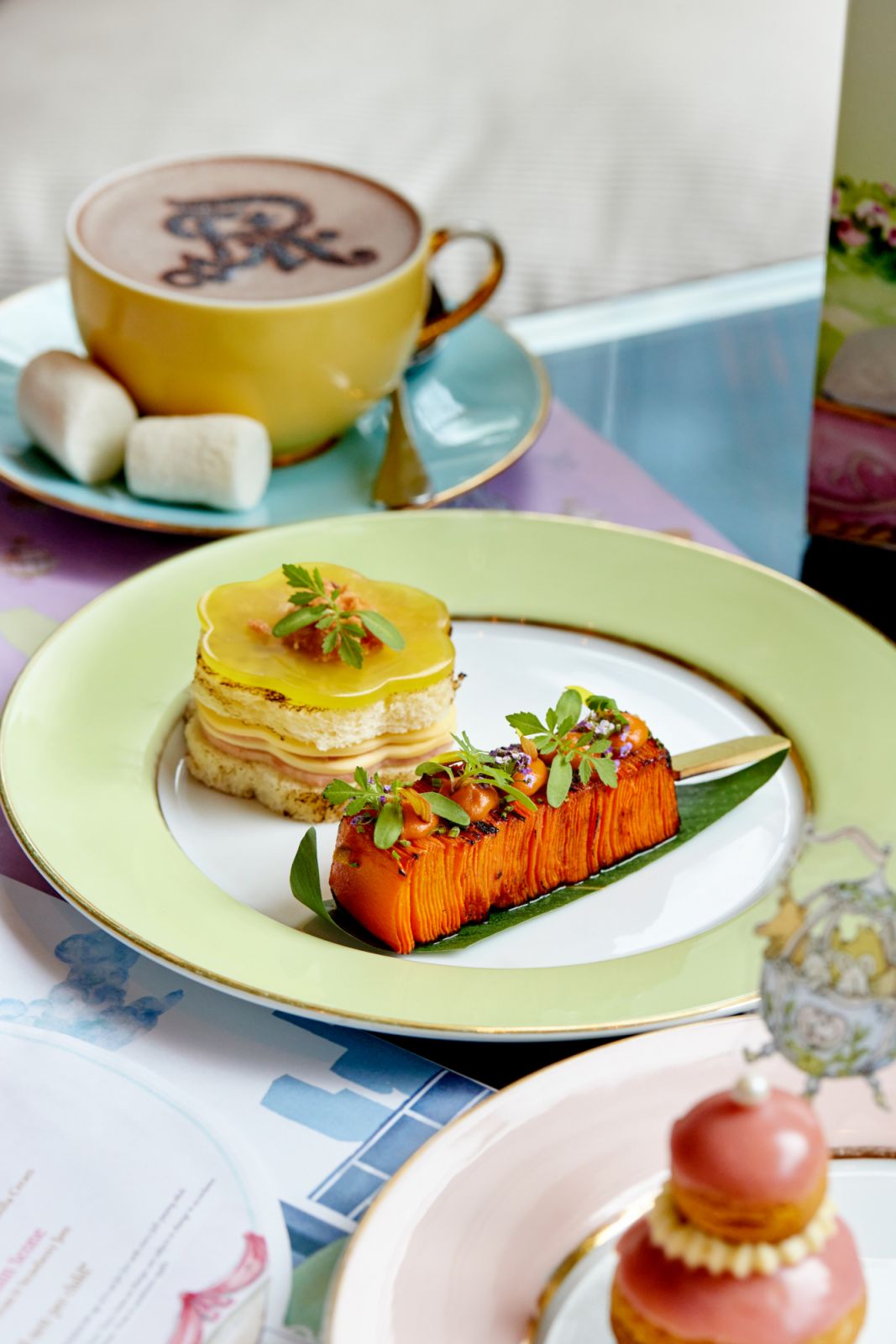 Menu items curated for younger guests