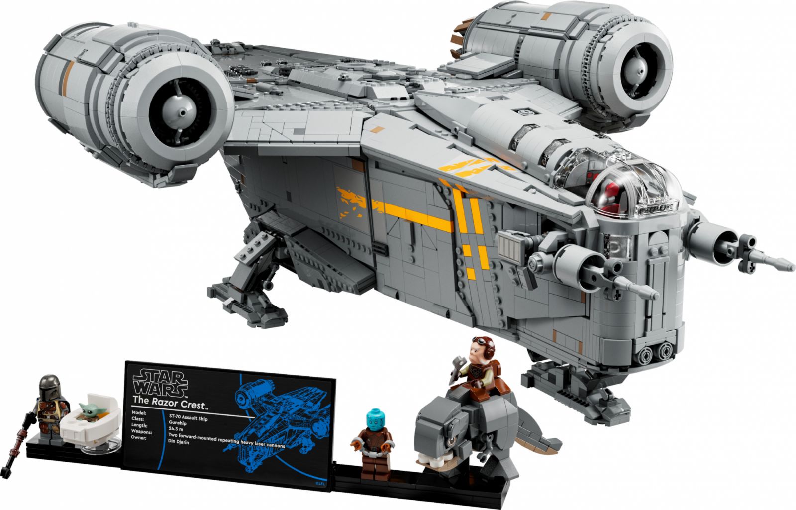 The Lego Star Wars The Razor Crest 75331