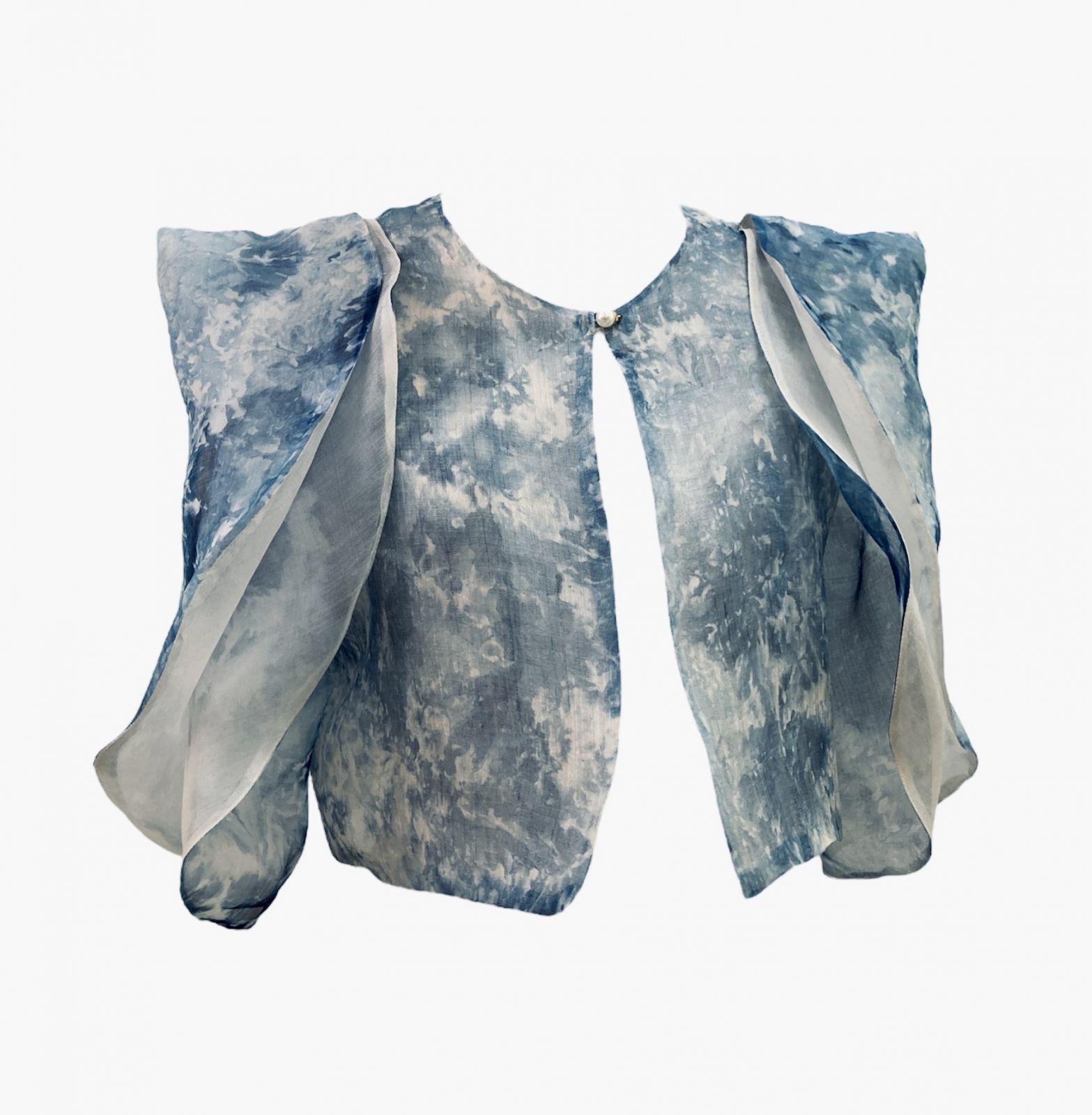 The Celene silk bolero by Maison Métisse
