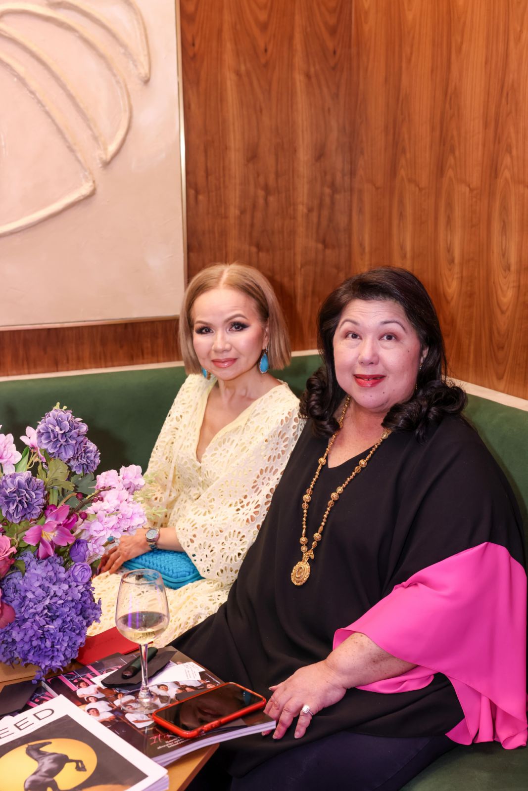 Duday Tuason and Irene Martel Francisco