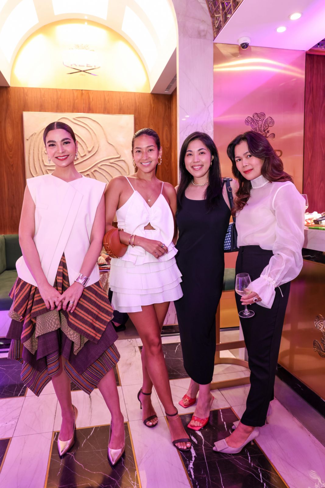 Rissa Trillo, Mikaela Lagdameo, Isabel Francisco, and Jet Acuzar