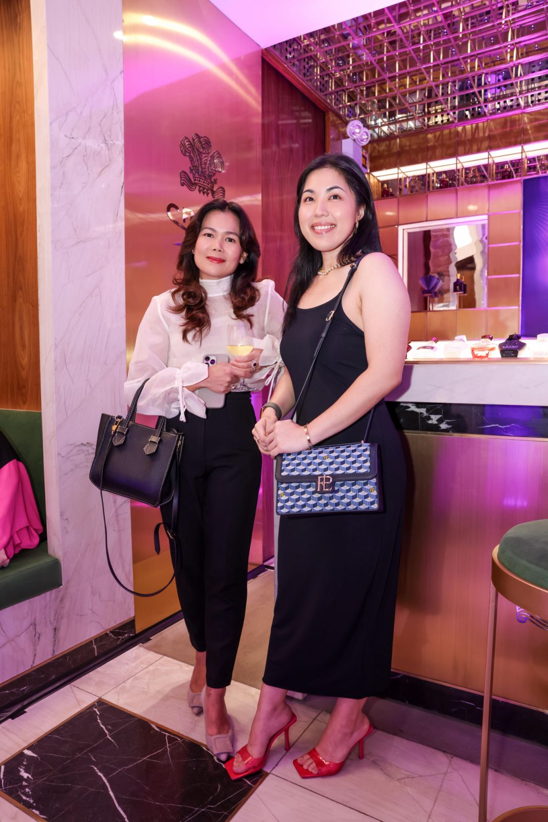 Jet Acuzar and Isabel Francisco