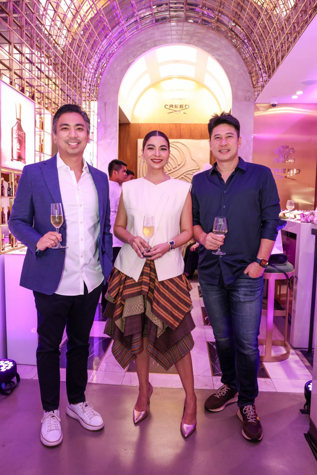 Paolo Bugayong, Rissa Mananquil-Trillo and Paolo Trillo