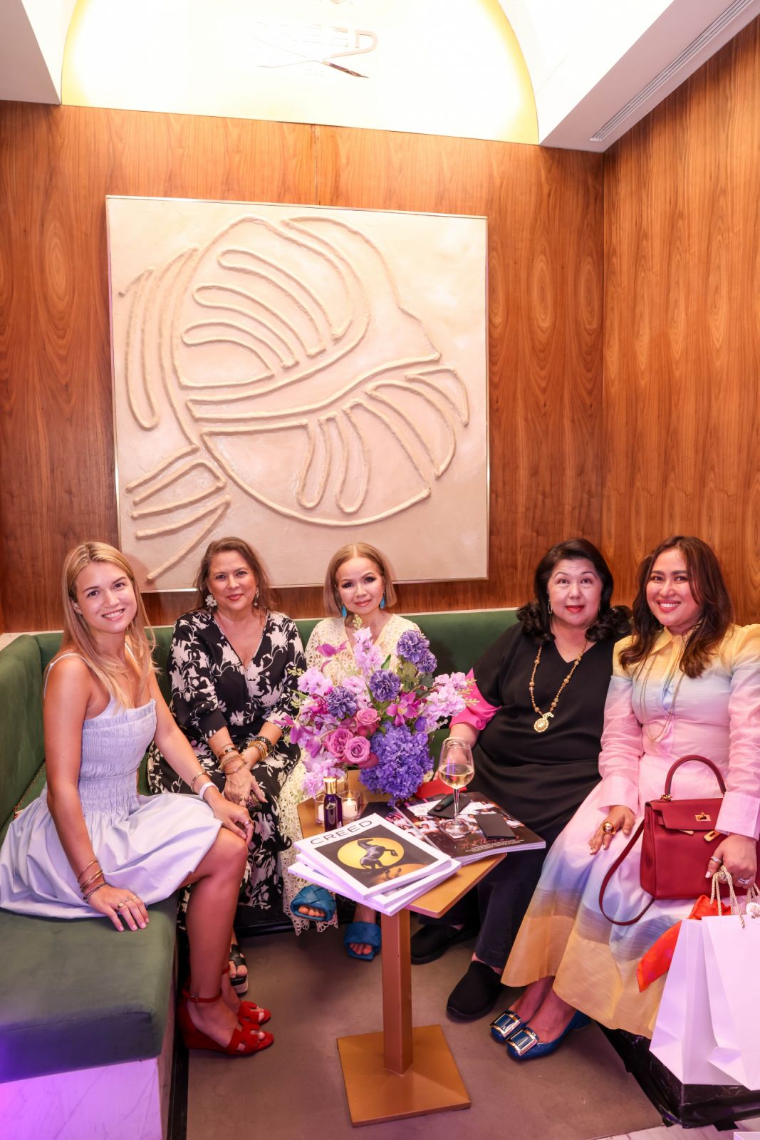 Natalia Peña, Junie Peña, Duday Tuason, Irene Martel Francisco, Alelee Andanar