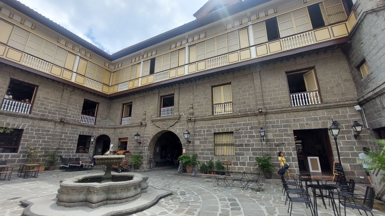 Casa Manila in Intramuros, Manila (Photo: Intramuros Administration)