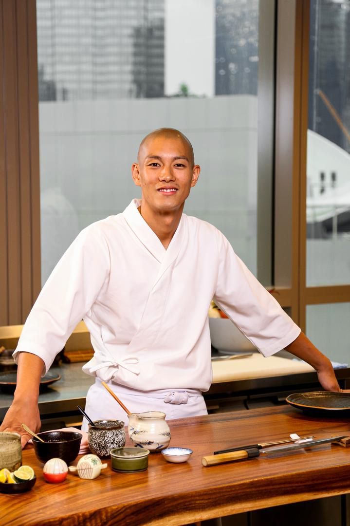 Chef Shinpei of Sushi Azabu