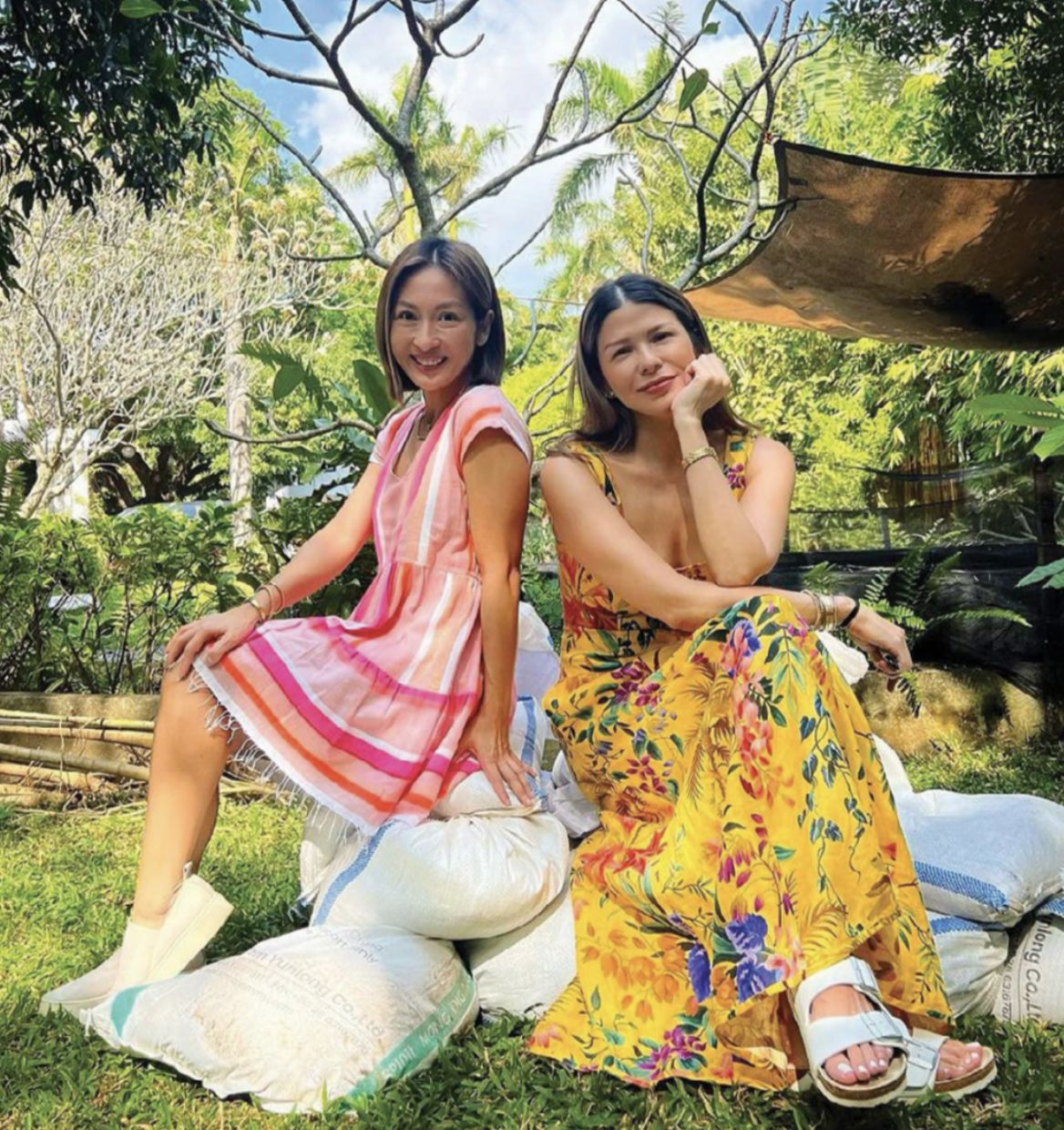 Wonderplants founders Joanne Tengco and Giselle Yujuico