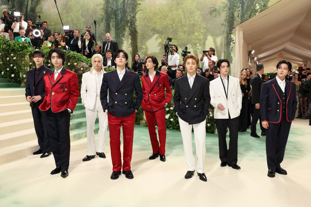 Stray Kids 全員亮相2024年度Met Gala (Photo: Getty Images)