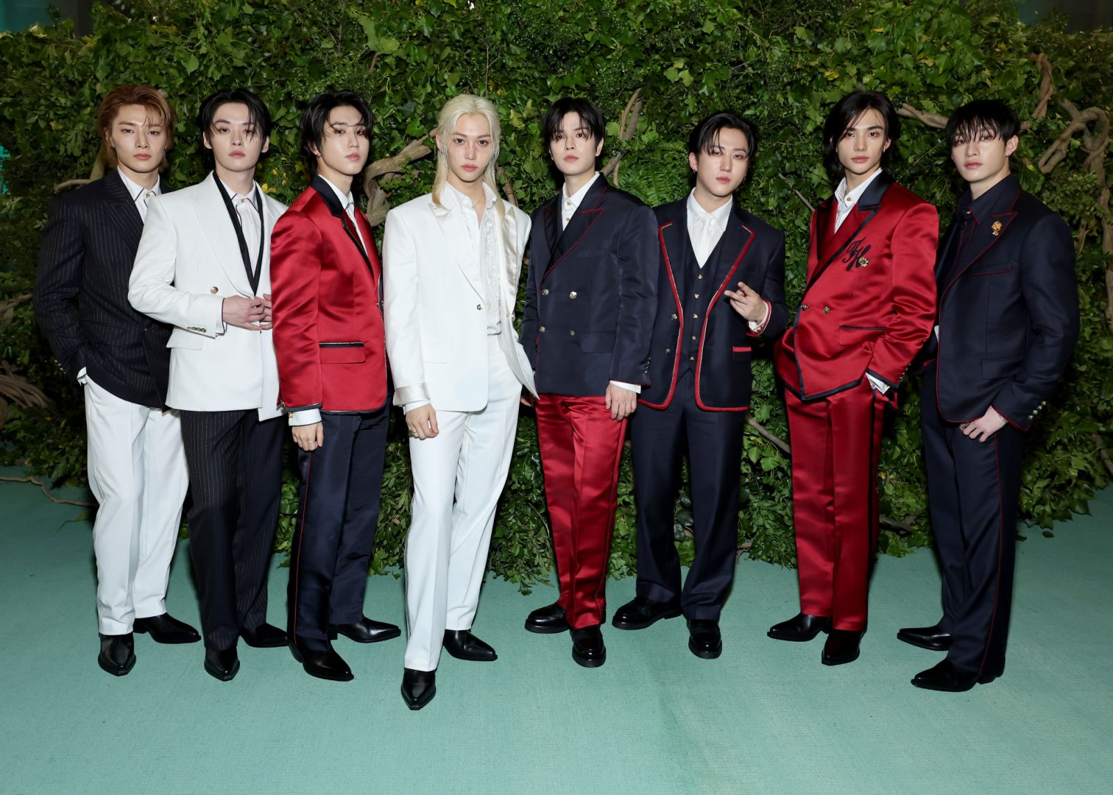 Stray Kids 全員亮相2024年度Met Gala (Photo: Getty Images)