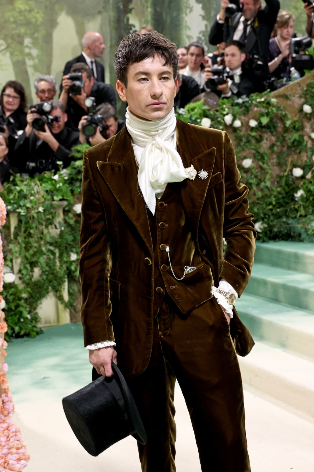 NEW YORK, NEW YORK - MAY 06: Barry Keoghan attends The 2024 Met Gala Celebrating "Sleeping Beauties: Reawakening Fashion" at The Metropolitan Museum of Art on May 06, 2024 in New York City. (Photo by Jamie McCarthy/Getty Images)