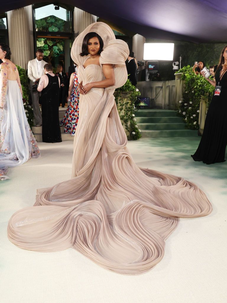 Mindy Kaling at The 2024 Met Gala (Photo: Getty Images)